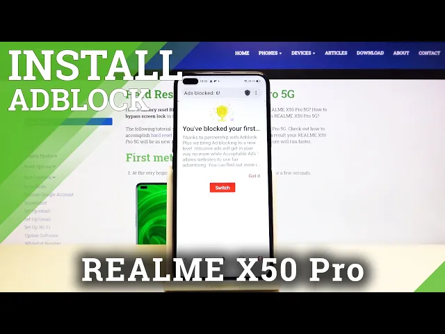 Video thumbnail for How to Block ADS in Realme X50 Pro – Use Adblocker