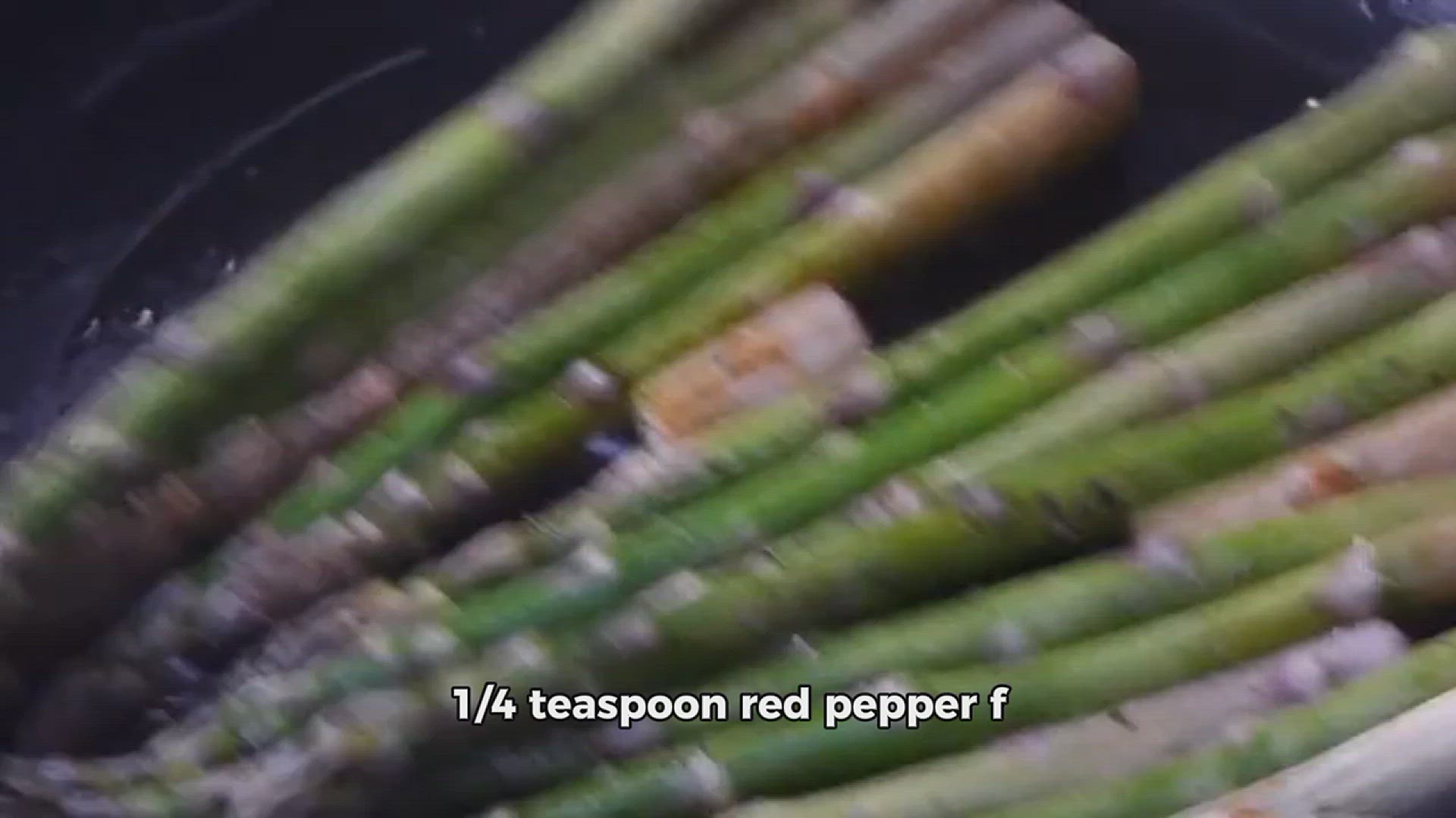 Video thumbnail for roasted asparagus recipe