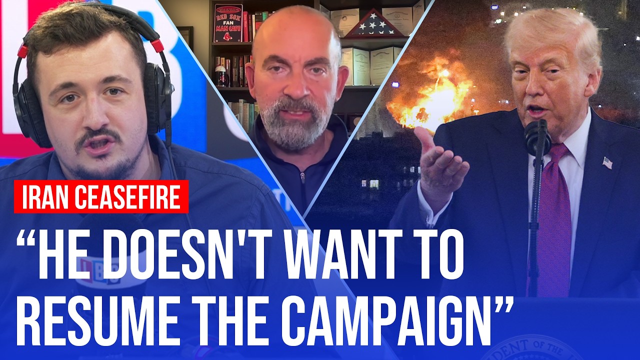 Video thumbnail for Trump extends Iran ceasefire... again