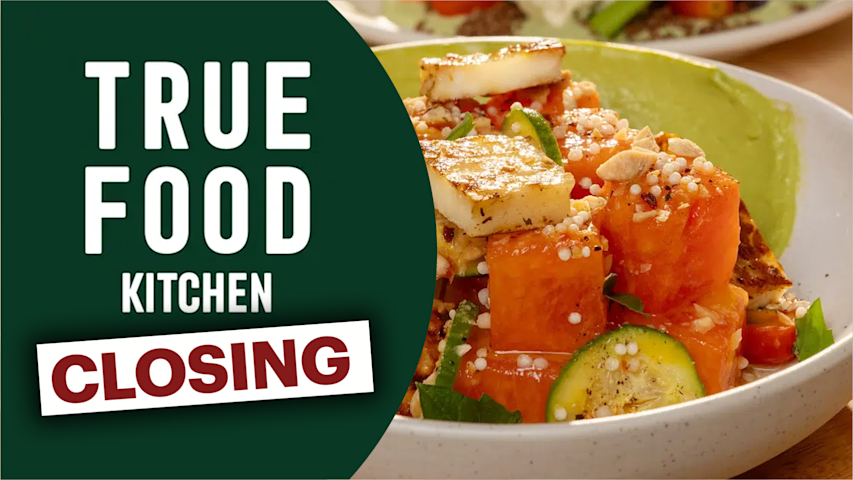 Video thumbnail for True Food Kitchen closes Hackensack, Edison restaurants amid Chapter 11 bankruptcy