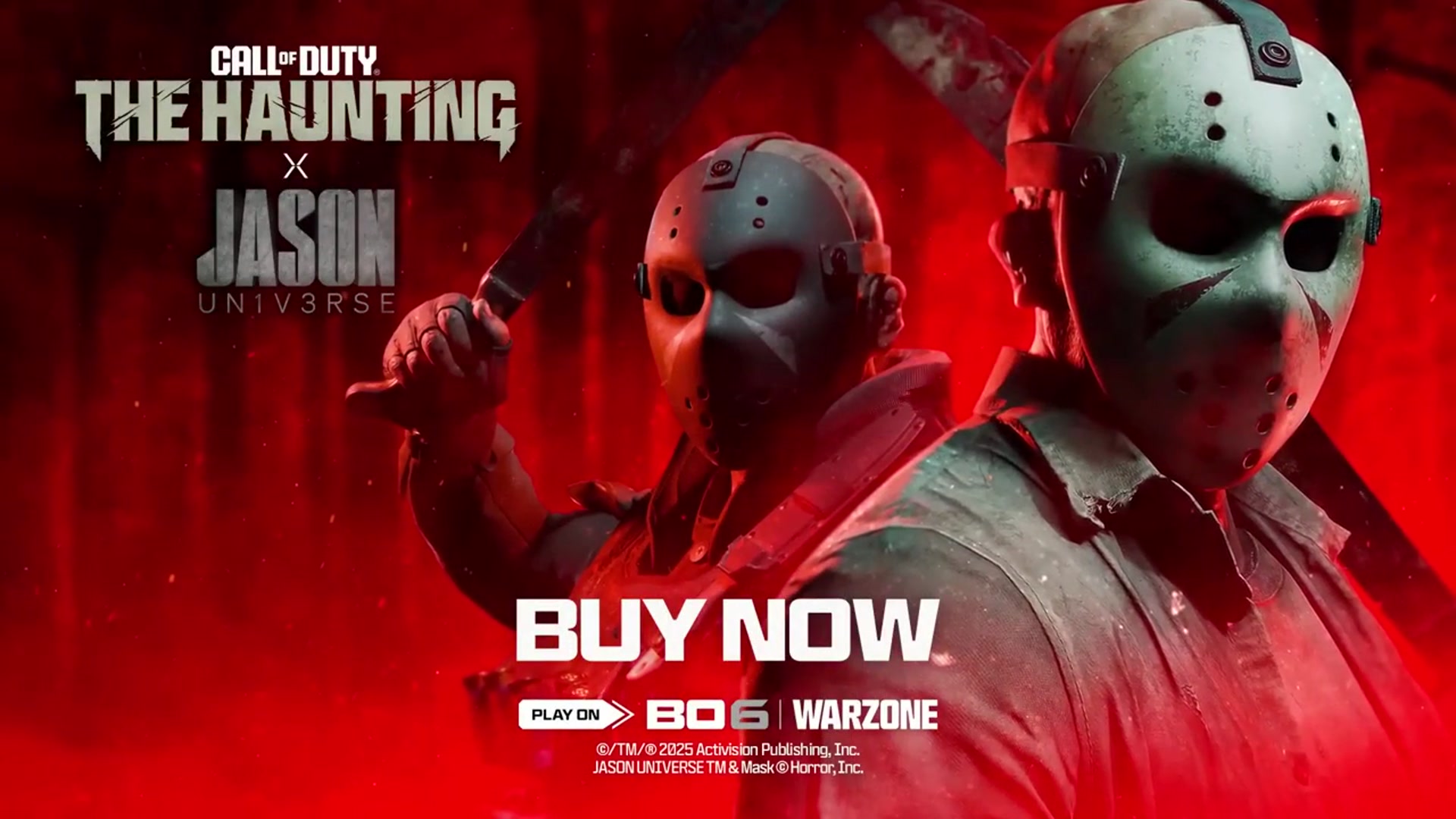 'Video thumbnail for Call of Duty: Warzone & Black Ops 6 - Official 'The Haunting x Jason' Trailer'