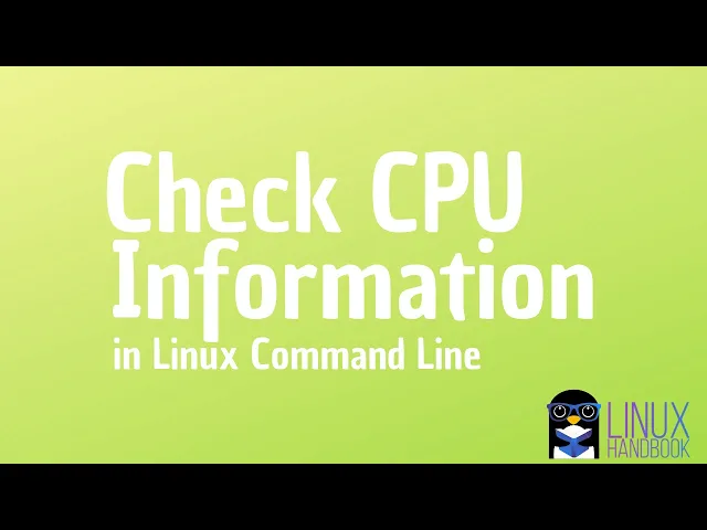 'Video thumbnail for How to Check CPU info in Linux Command Line'