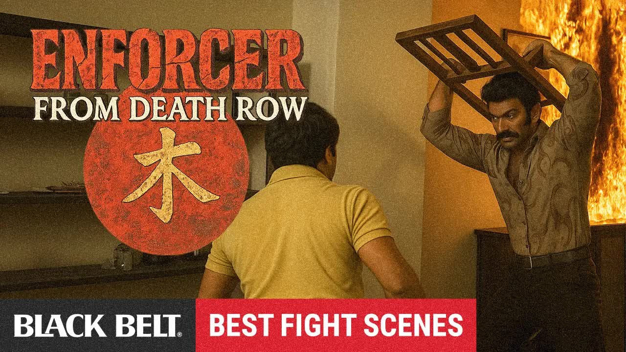 Video thumbnail for blackbelt_magazine: leo fong's most explosive martial arts fight scenes from enforcer from death row
