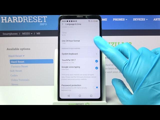Video thumbnail for How to Activate Text Correction in MEIZU M8 – Enter Text Options