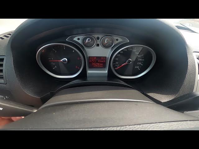 Video thumbnail for How to Navigate Through the Speedometer Ford Kuga I ( 2008 – 2012 )