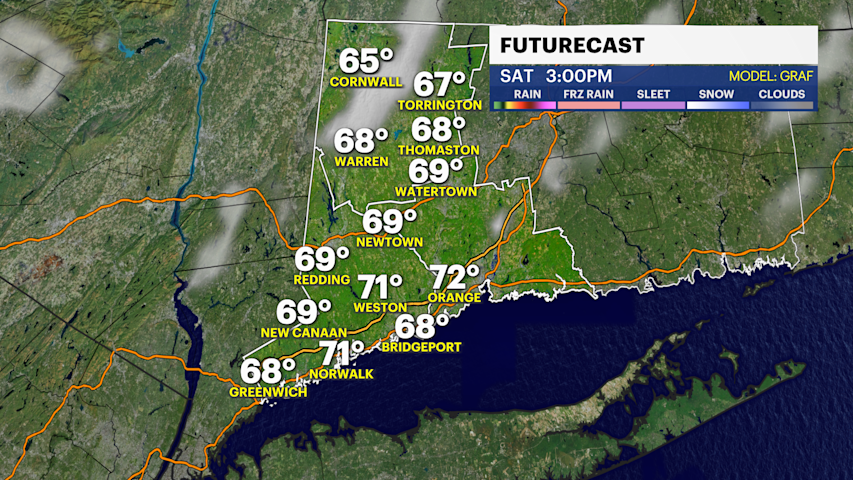 Video thumbnail for Autumn inbound: Breezy Sunday showers make way for midweek chill in Connecticut