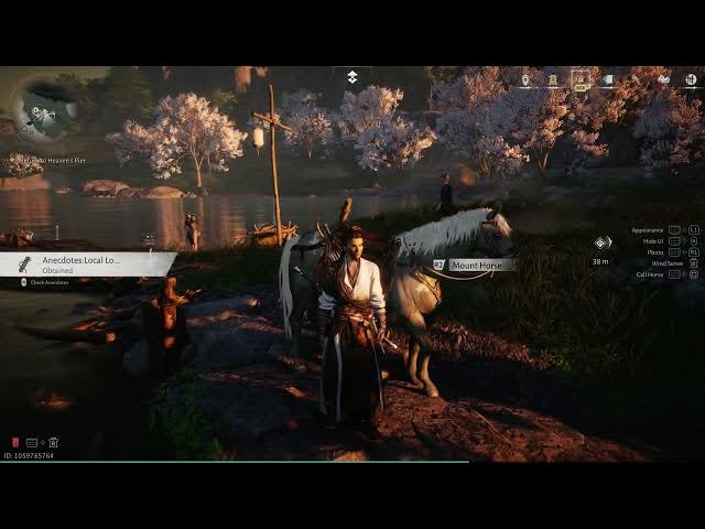 Video thumbnail for Where Winds Meet - Chapter 1 Homeward Path: Universal Harmony Heaven's Pier | Follow Butterflies