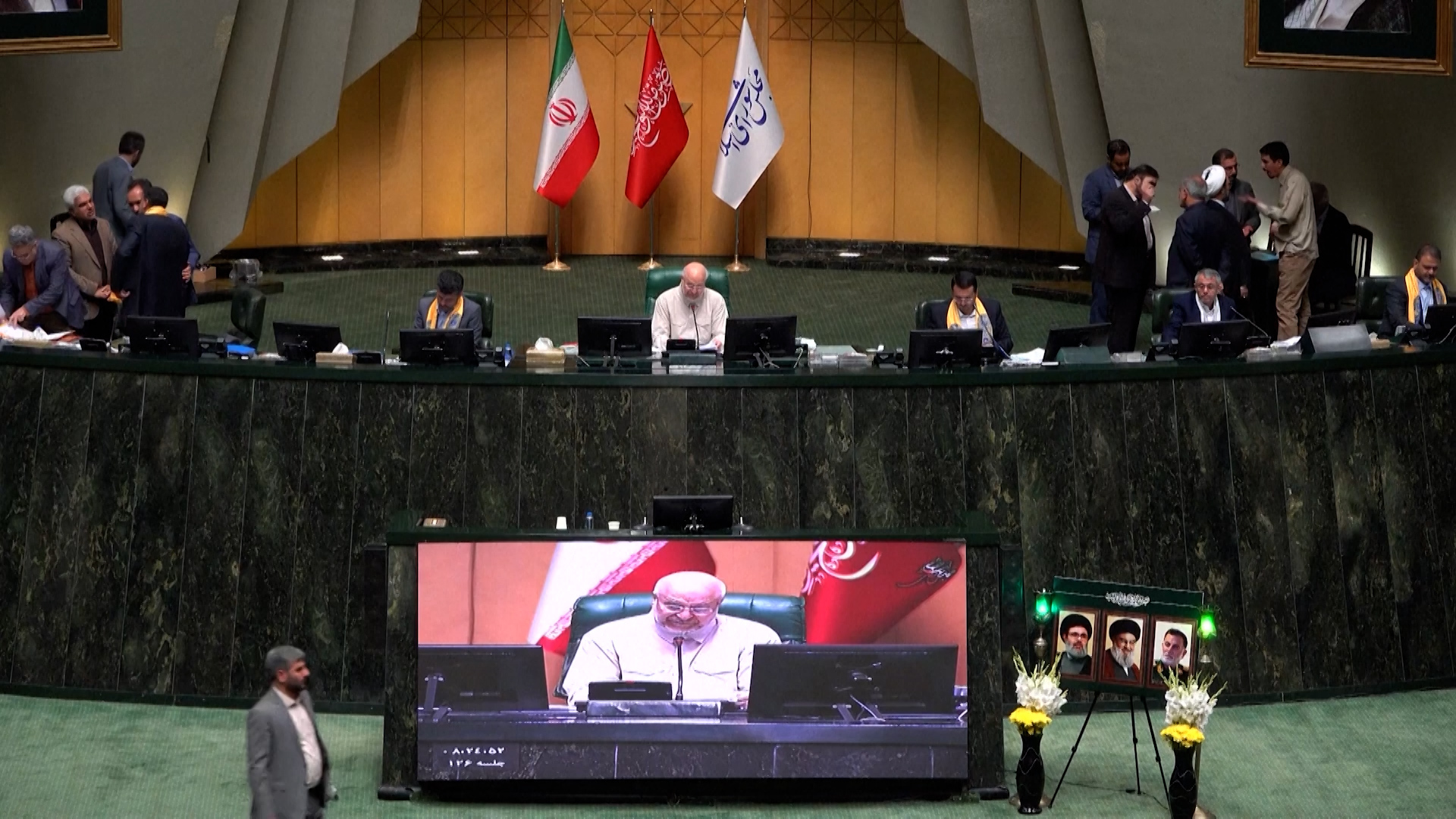 'Video thumbnail for Iran’s parliament condemns ‘illegal’ sanctions over its nuclear programme'