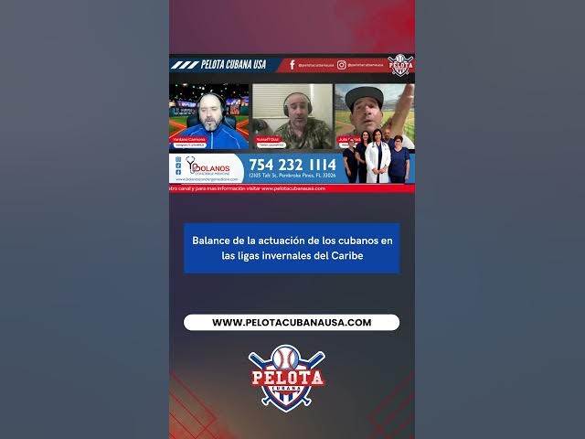 Video thumbnail for Balance de la actuación de los cubanos en las ligas invernales del Caribe