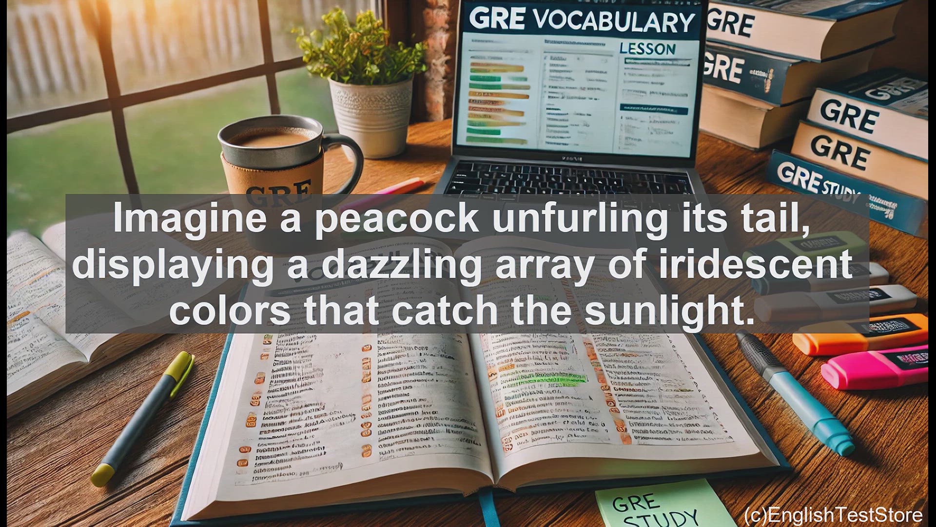 'Video thumbnail for GRE Vocabulary Lesson: The Brilliance of Resplendent'