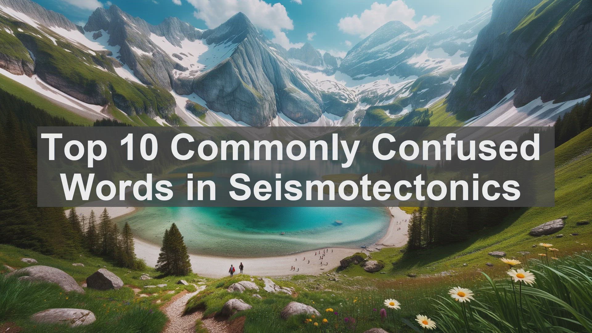 'Video thumbnail for Top 10 Commonly Confused Words in Seismotectonics'