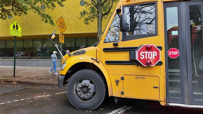 Video thumbnail for Six nonverbal students spent over 4 hours on bus before reaching Brooklyn school, investigation finds