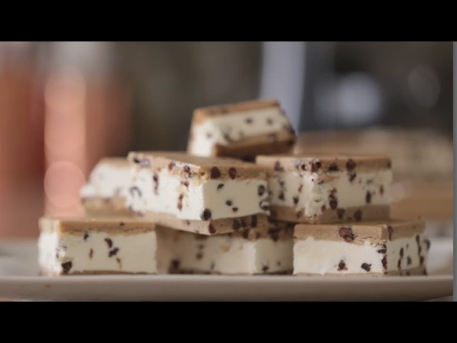 Video thumbnail for Chocolate Chip Ice Cream Sandwich | Byron Talbott