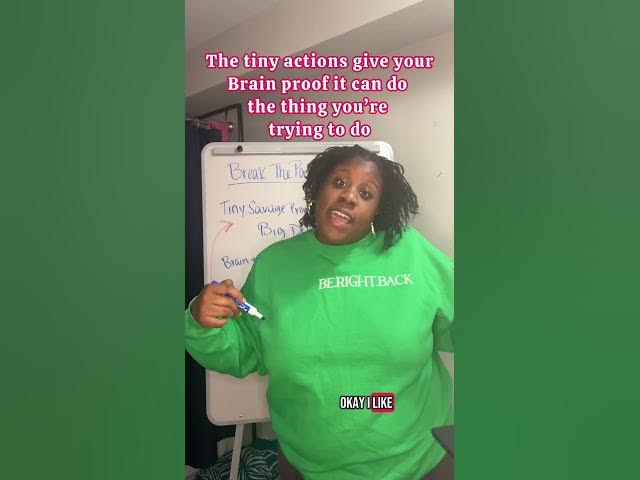 Video thumbnail for Why your nervous system keeps rejecting your goals (and how to sneak past it) #goalsetting