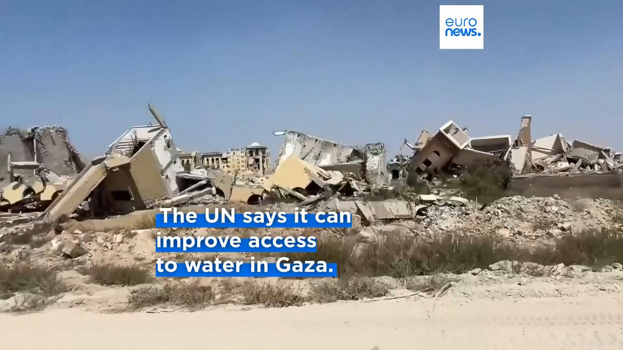 'Video thumbnail for 'The UN is ready to act' to get aid flowing into Gaza, UNOPS executive director says'