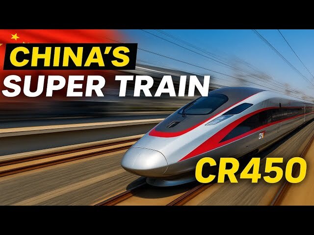 Video thumbnail for How China Built the World’s Fastest Conventional Train | CR450 Explained