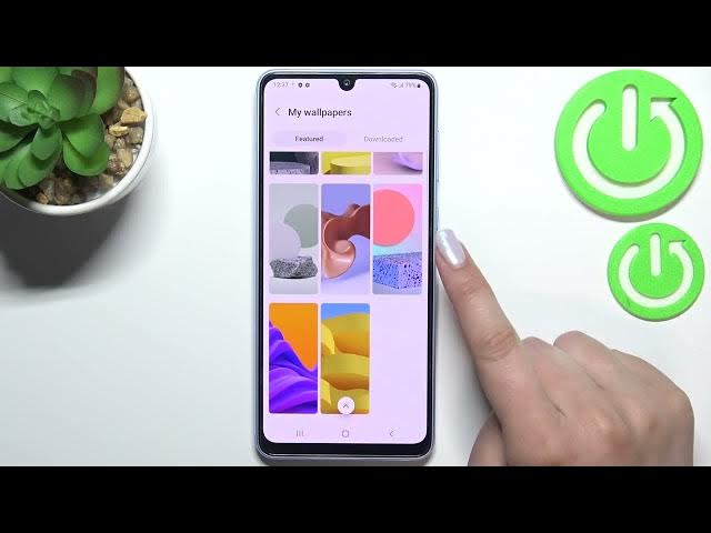 Video thumbnail for How to Change Wallpaper in SAMSUNG Galaxy A33 – Find Wallpaper Section