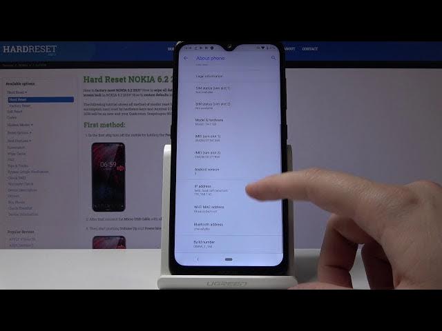 Video thumbnail for How to Locate Phone Specifications in Nokia 6.2 2019 - Find Device Info