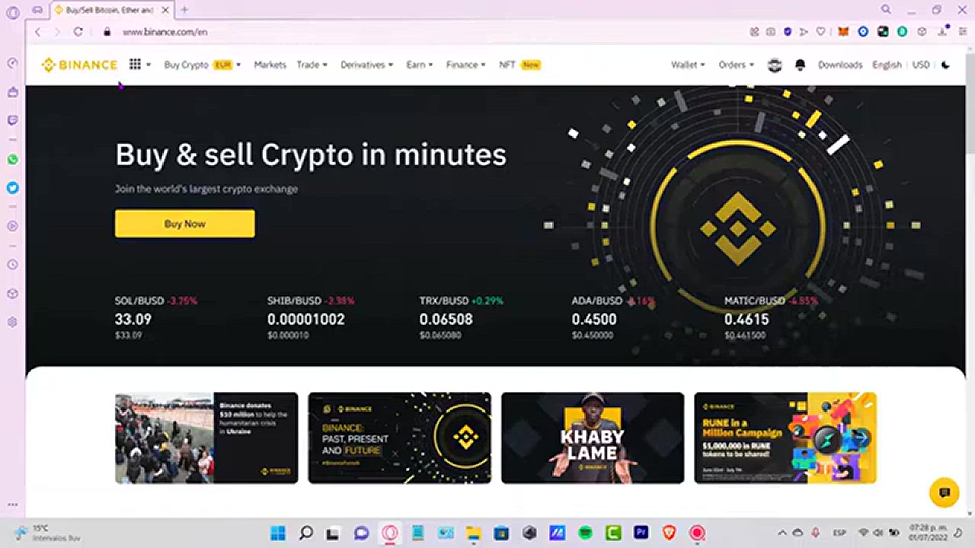 Video thumbnail for How to Use BINANCE in 2024 💲 Tutorial Binance.com in English   BASIC GUIDE PC Computer