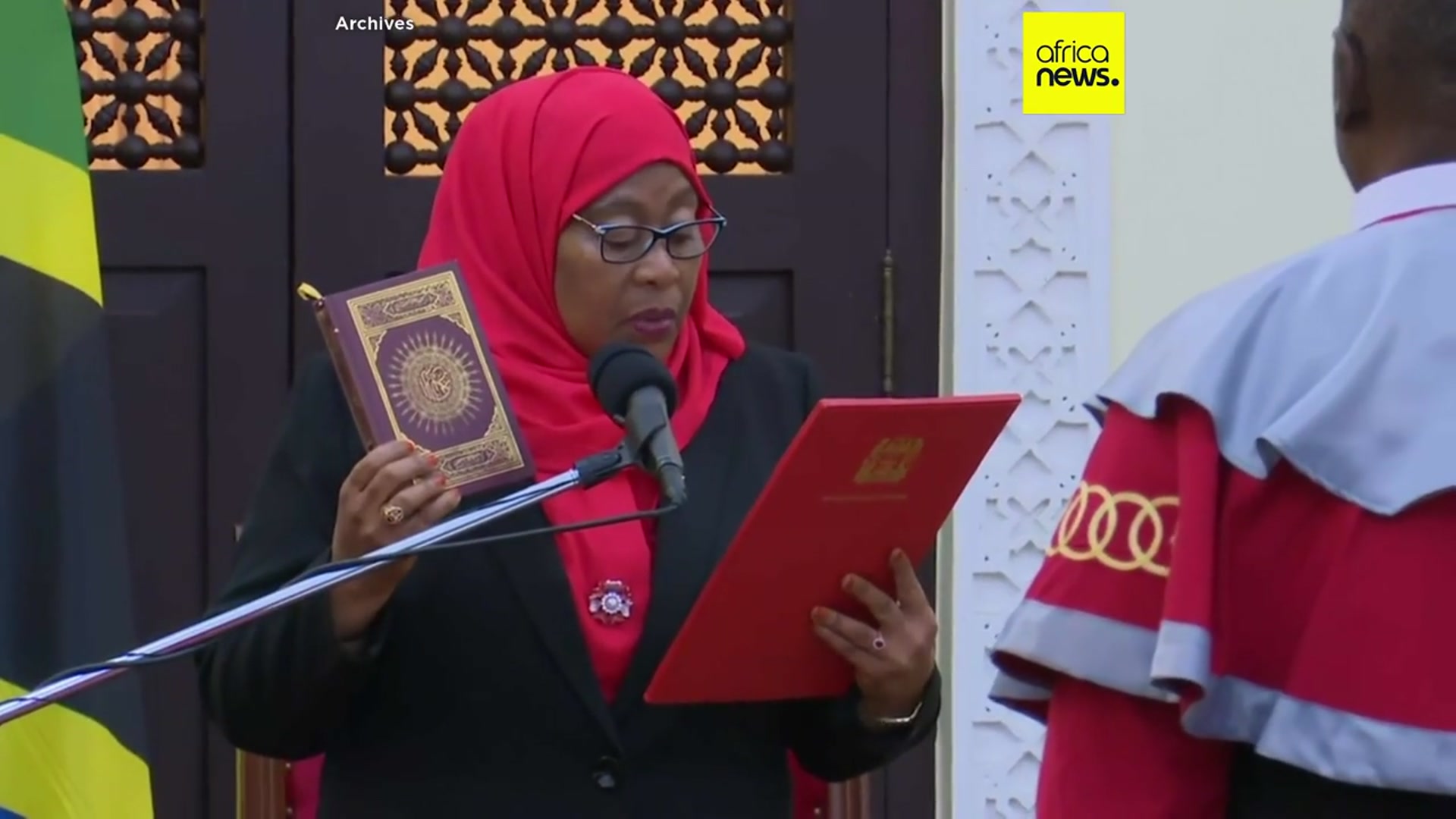 'Video thumbnail for President Samia Hassan approved for Tanzania’s October vote'