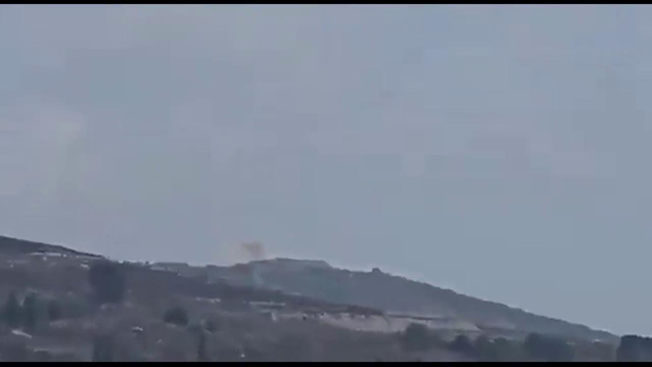 Video thumbnail for Lebanon: Israeli Strike Hits Heights in Southern Lebanon.
