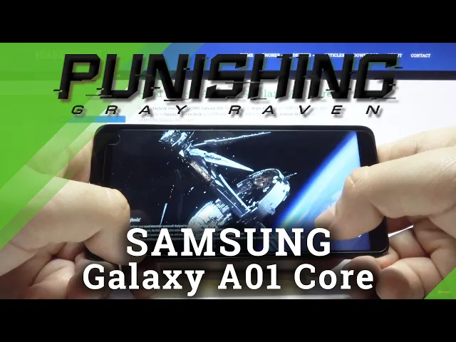 Video thumbnail for Samsung Galaxy A01 Core - Punishing Gray Raven Game Review
