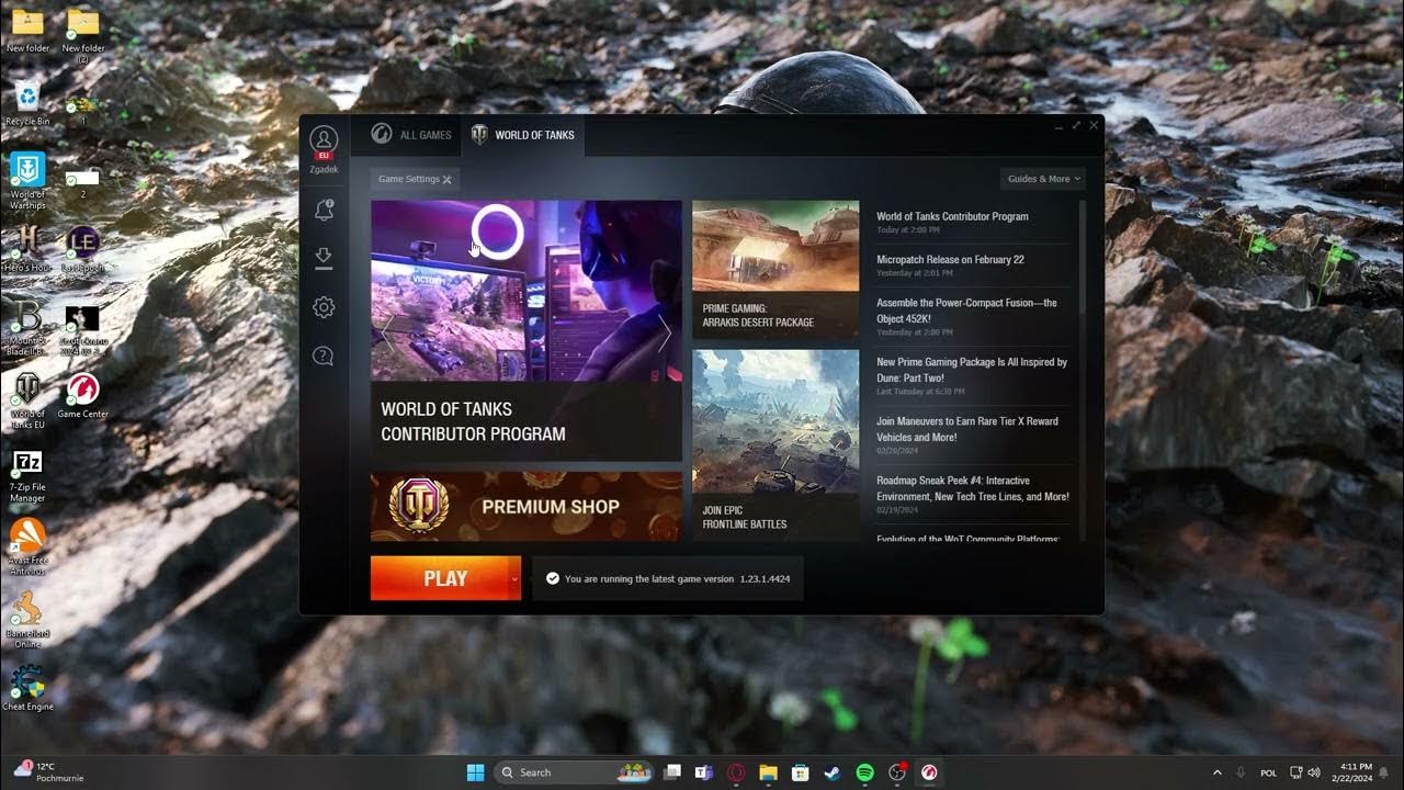 Video thumbnail for How To Check & Repair Games Files For World Of Tanks