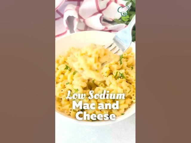 Video thumbnail for π§ Easy Low Sodium Mac and Cheese | Creamy, Heart-Healthy & 30-Minute #shorts