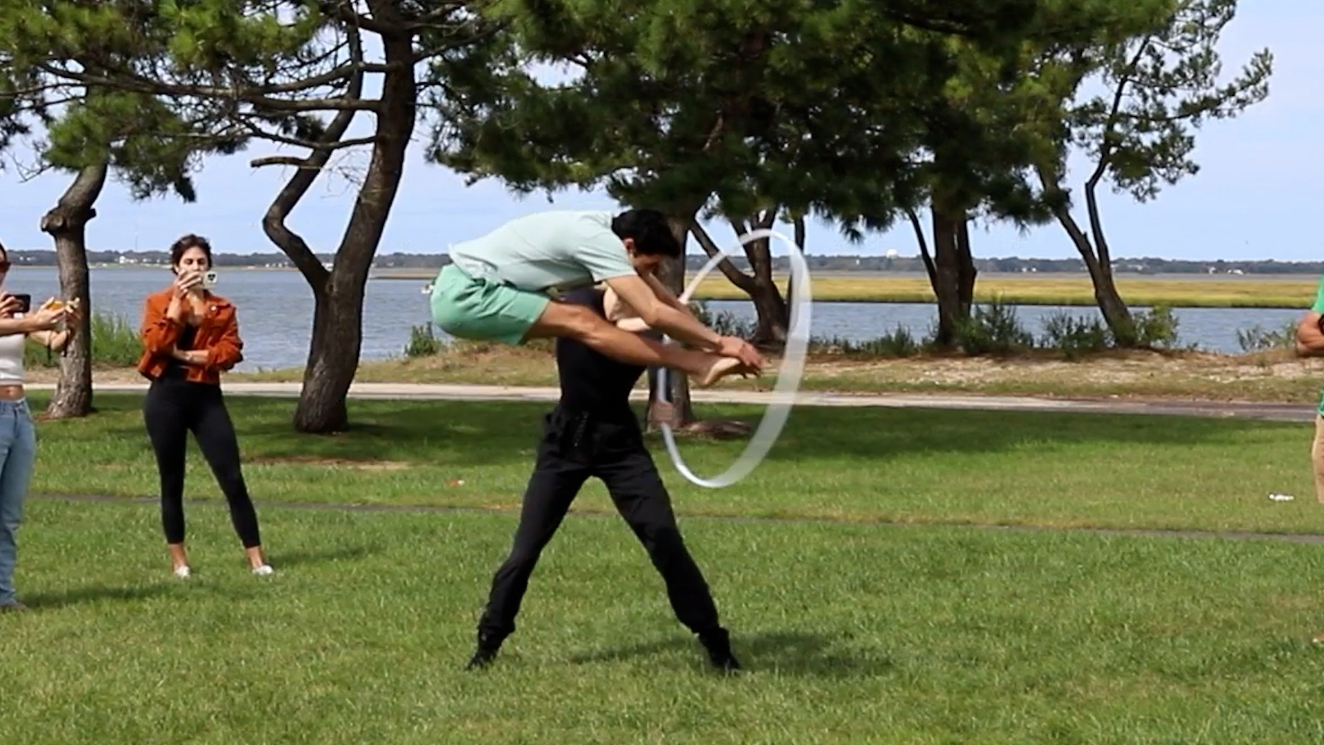 Video thumbnail for Most pike jumps through a hoop in 30 seconds - 28 by Jhoan Sebastian Jimenez Rodriguez and Angela McIlroy-Wagar