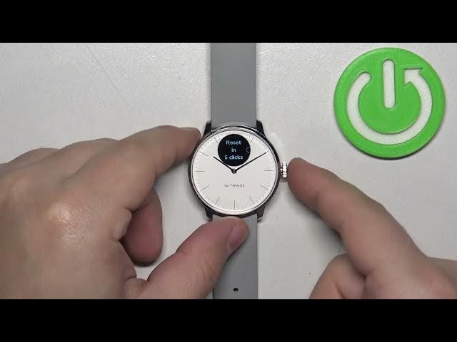 Video thumbnail for How to Factory Reset WITHINGS Scanwatch Light