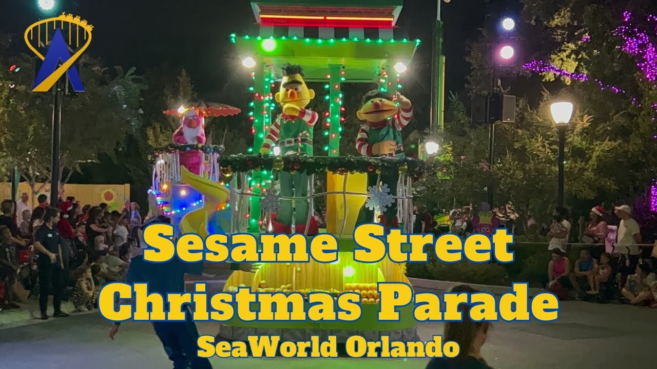 Video thumbnail for Sesame Street Christmas Parade at SeaWorld Orlando