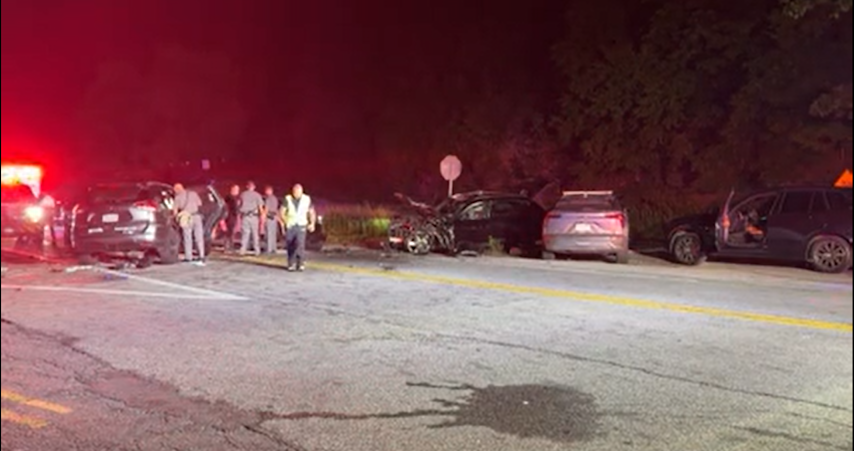 Video thumbnail for Several injured in multi-vehicle crash in southern Orange County