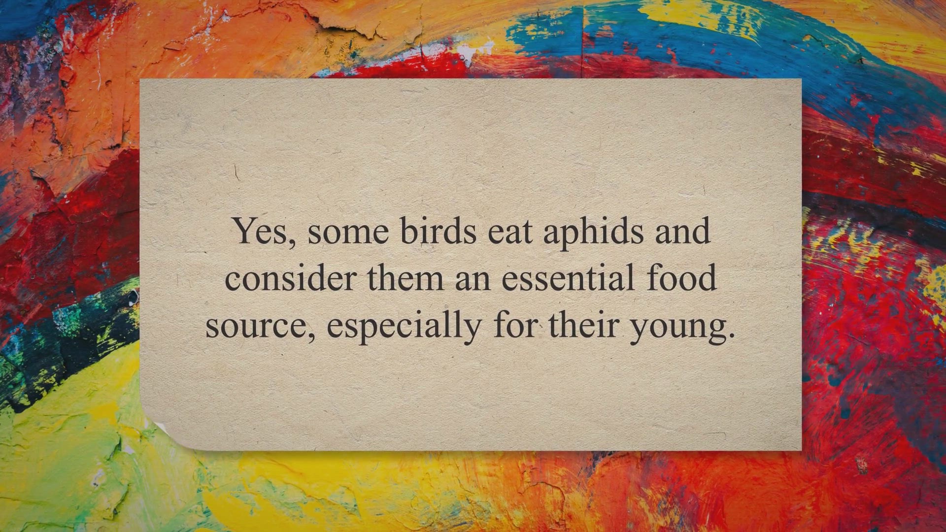 Video thumbnail for 6 Birds That Eat Aphids (With Photos)