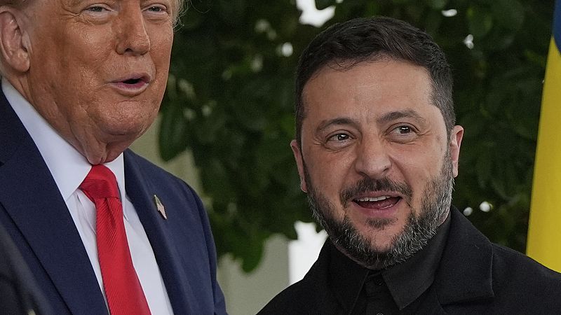 'Video thumbnail for Trump calls Putin to propose Zelenskyy meeting after White House talks on Ukraine'