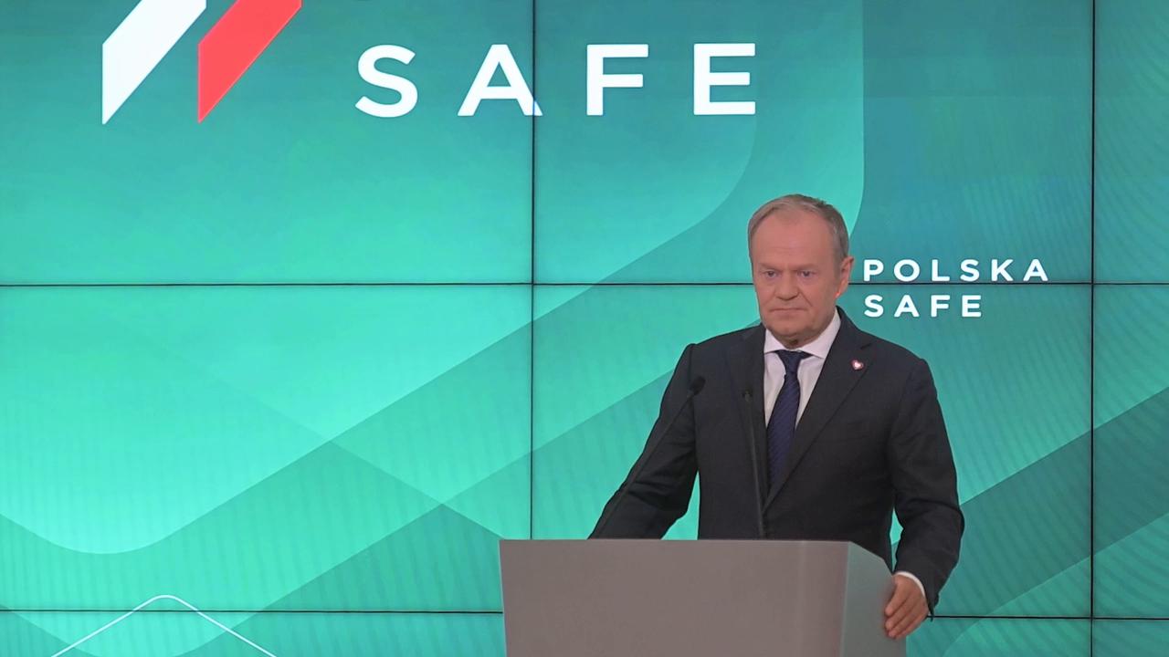 Video thumbnail for Poland: Poland signs €43.7B EU defense loan deal under SAFE rearmament scheme.