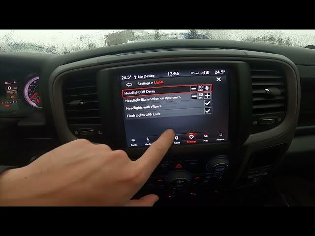 Video thumbnail for How to Enable or Disable Flashlight with Lock Function in Dodge RAM 1500 II ( 2019 - now )