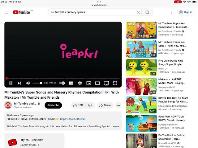 'Video playlist thumbnail'