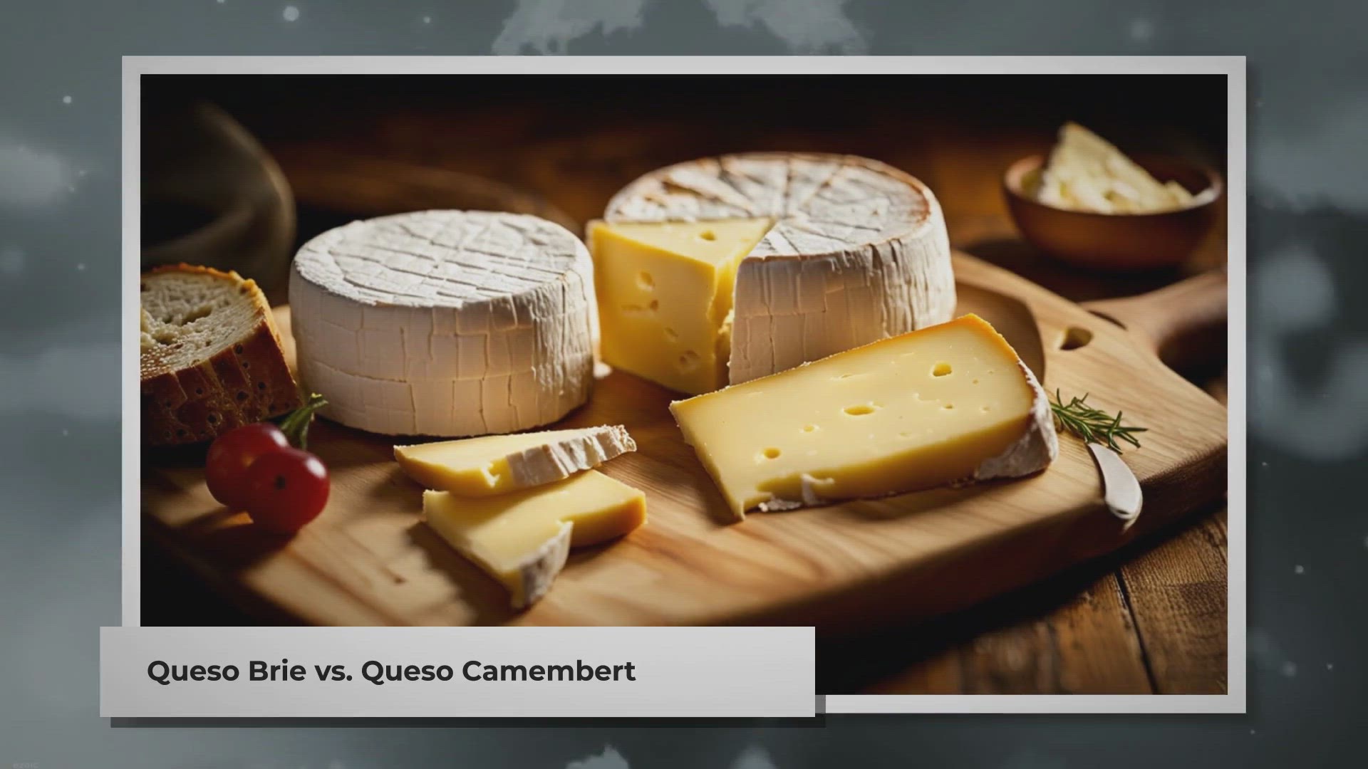 Video thumbnail for Diferencias entre el queso Brie y el Camembert