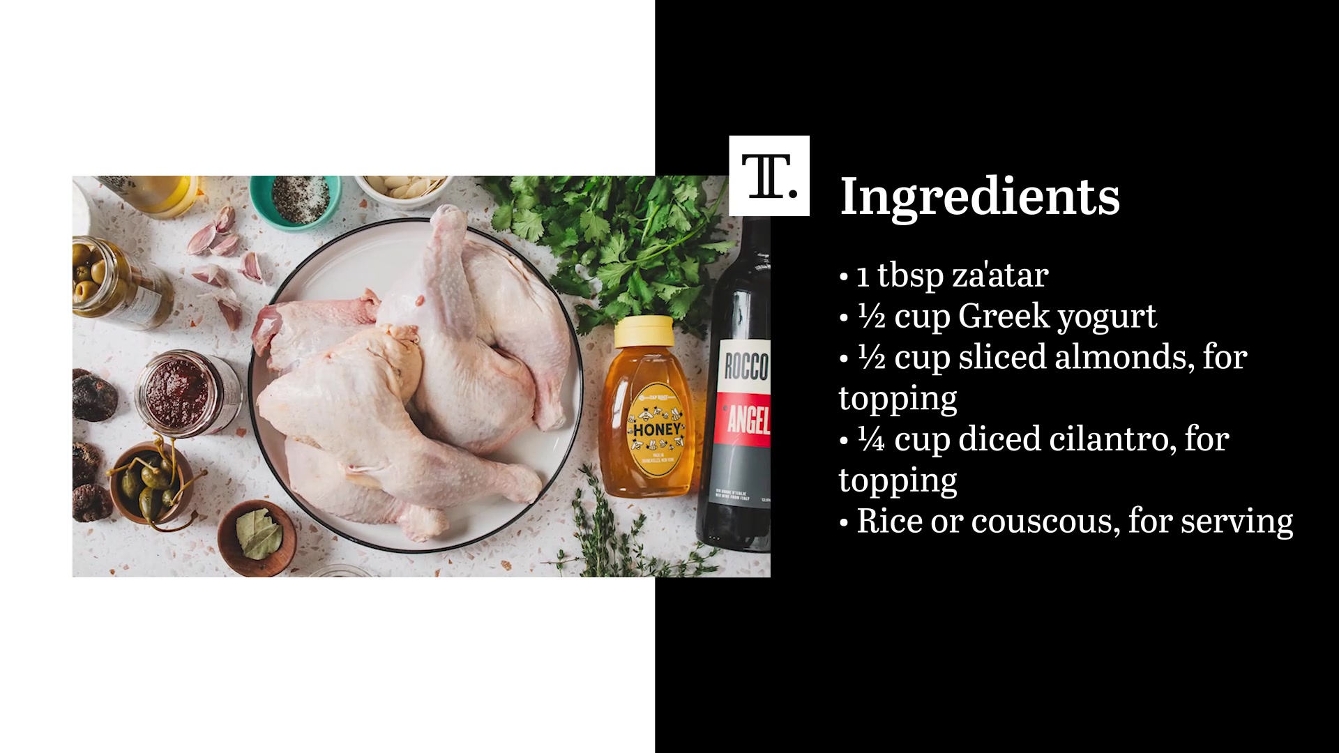 Video thumbnail for Slow Cooker Harissa Honey Garlic Chicken Recipe