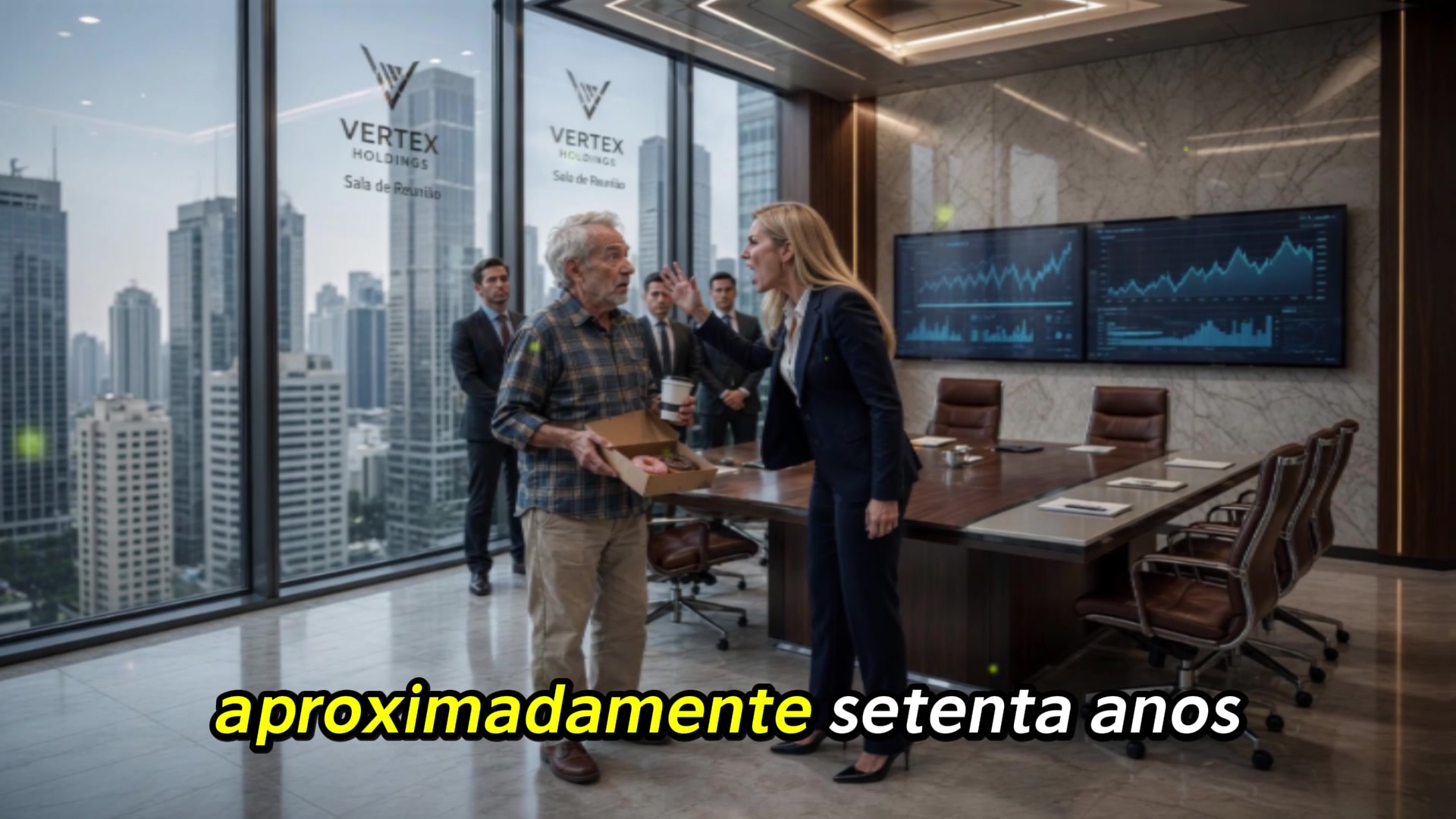 Video thumbnail for Ela Gritou: 'Quem Deixou Esse Velho Entrar Aqui?'... Segundos Depois Descobriu Que Ele Era o Novo CEO da Empresa! 😱