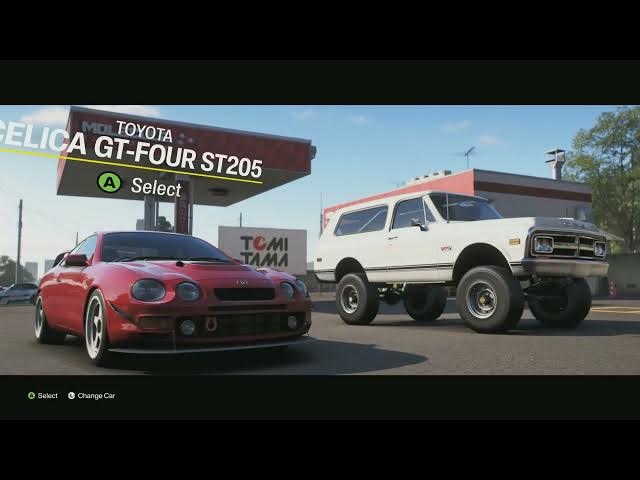Video thumbnail for Forza Horizon 6 - Choose First Car: Nissan Silvia K'S | Toyota Celica GT-Four ST 205 or GMC Jimmy