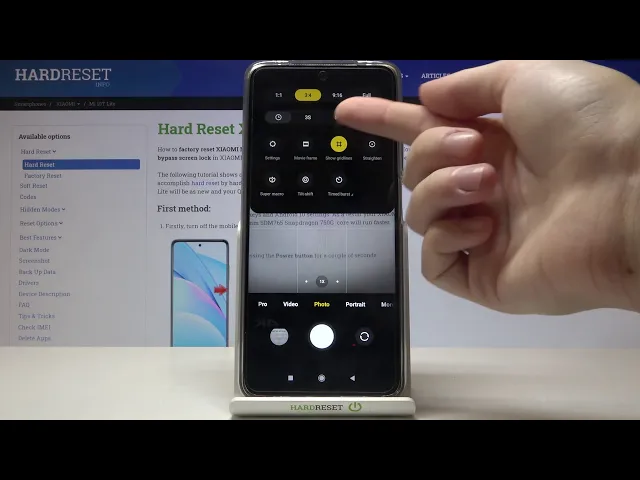 Video thumbnail for How to Manage Camera Gridlines in XIAOMI Mi 10T Lite – Find Gridlines Options