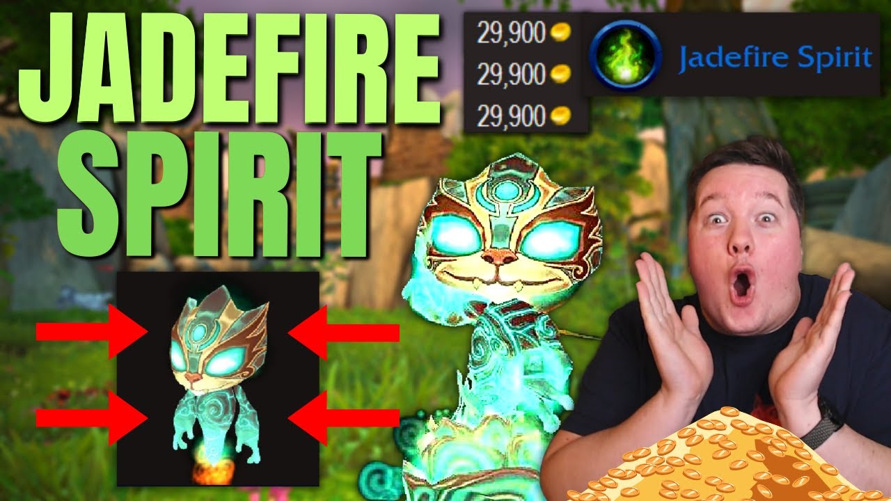 Video thumbnail for How to Farm the Jadefire Spirit Pet | 30k Gold Pet WoW Gold Making