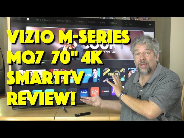 Video thumbnail for Vizio M-Series MQ7 Quantum 70-Inch 4K SmartTV -- DEMO & REVIEW