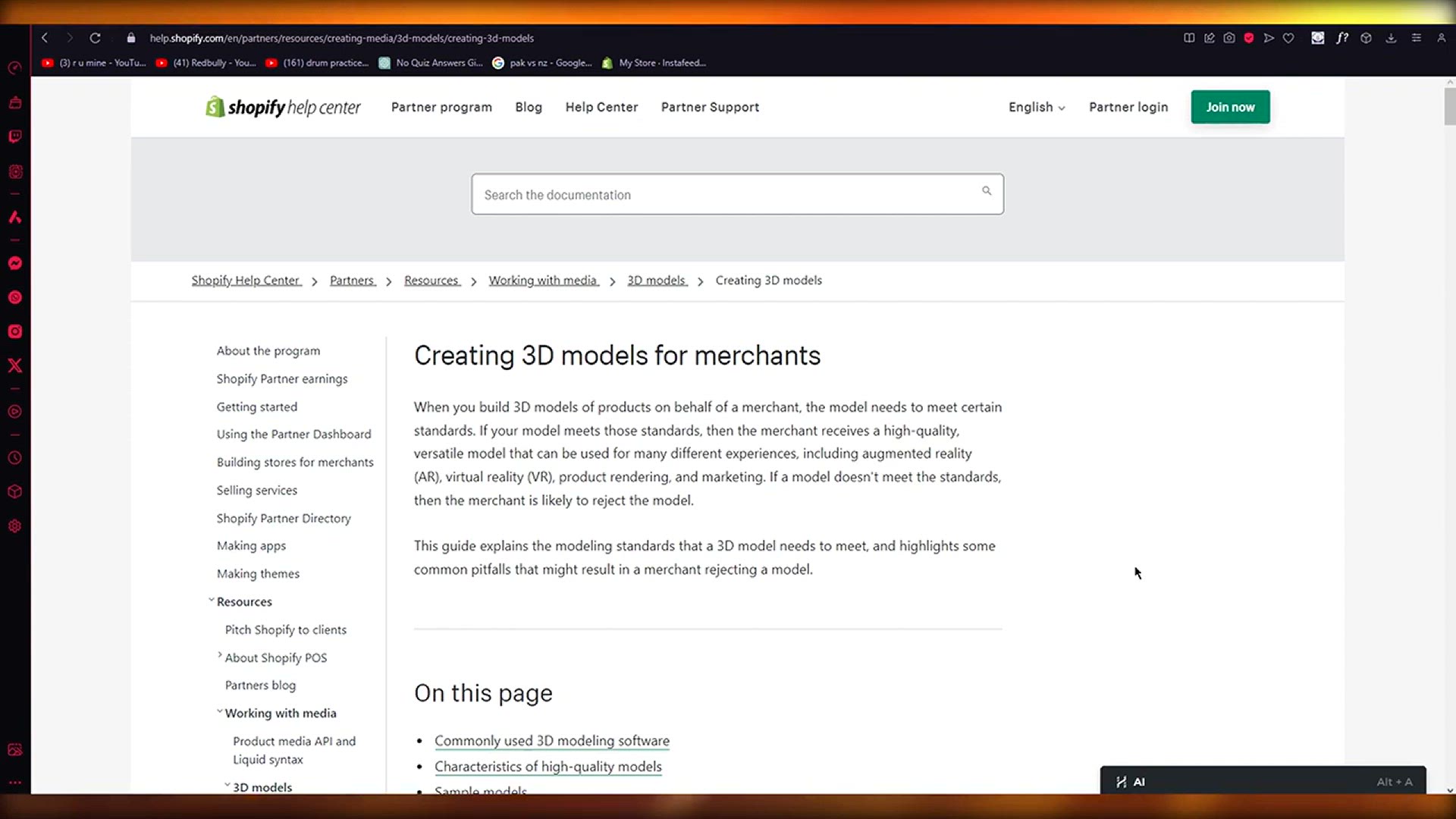 'Video thumbnail for How To Make 3d Product Model On Shopify (2024)'