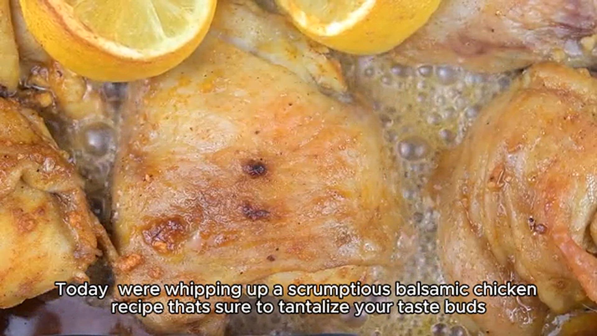 'Video thumbnail for Balsamic chicken recipe'