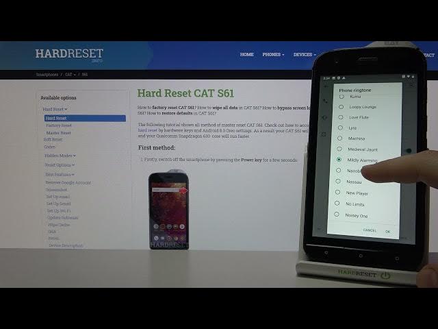 Video thumbnail for CAT S61 Ringtones List | Orginal Ringtones