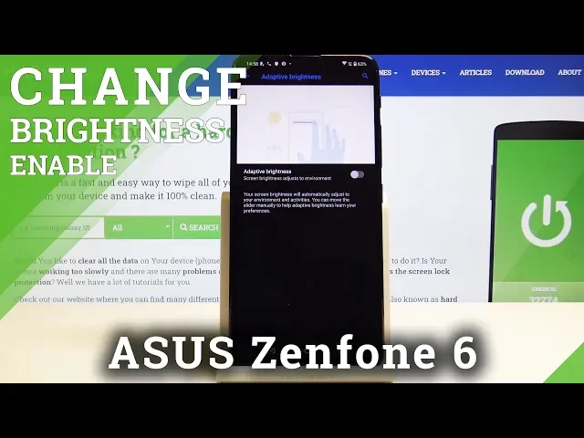 Video thumbnail for How to Set Up Auto Brightness in ASUS Zenfone 6 - Adaptive Brightness