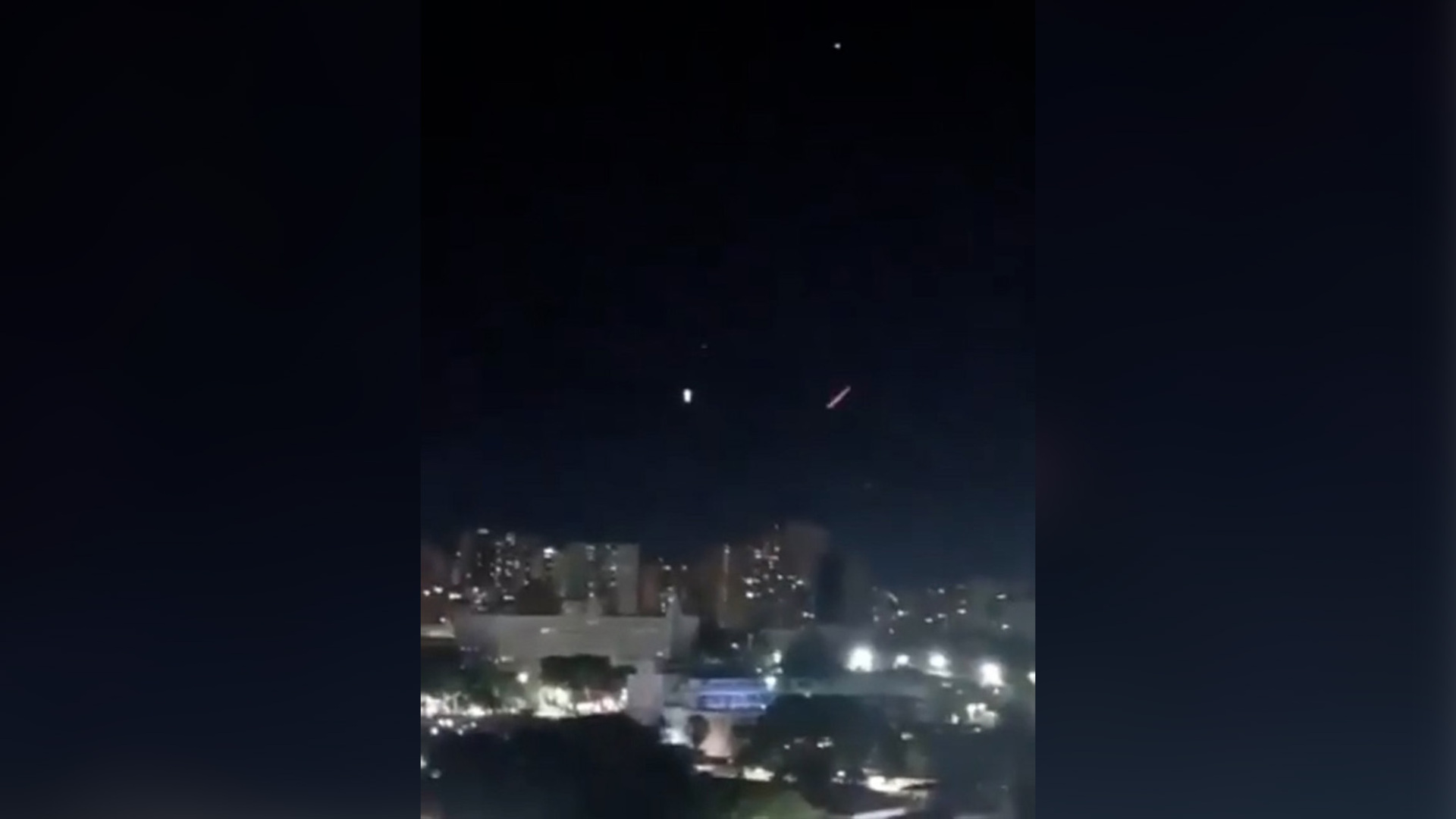 Video thumbnail for Gunfire in Venezuela’s capital as ‘unauthorised’ drones reported