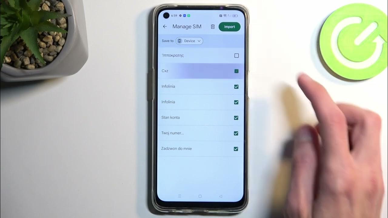 Video thumbnail for How to Copy Contacts in Honor Pad X9 – Transfer Numbers